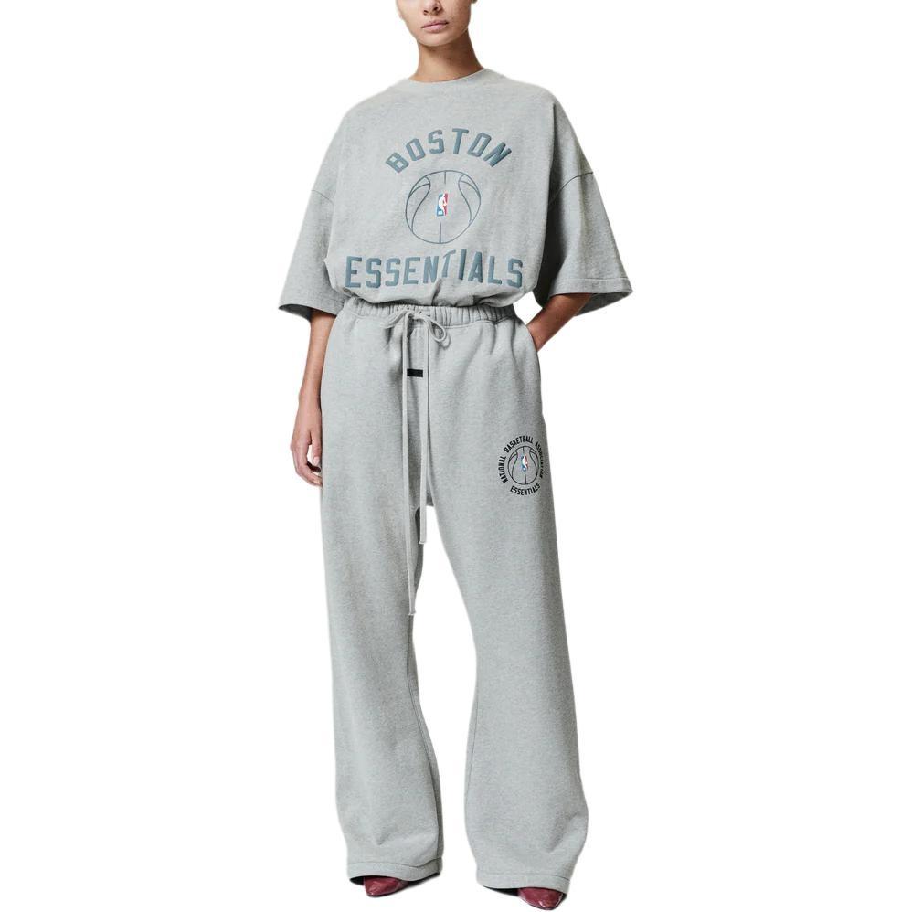 Fear of God Essentials x NBA X Barkley Hendricks 90s T-Shirt 'Concrete Heather' Men's 125BH262207F