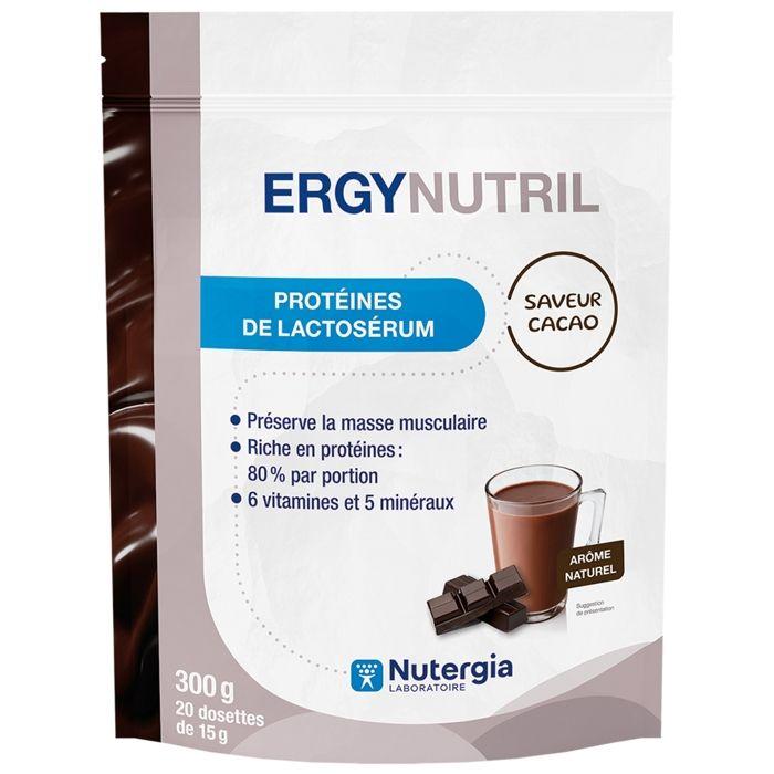 Nutergia Ergynutril Cacao Protéines De Lactosérum 300g
