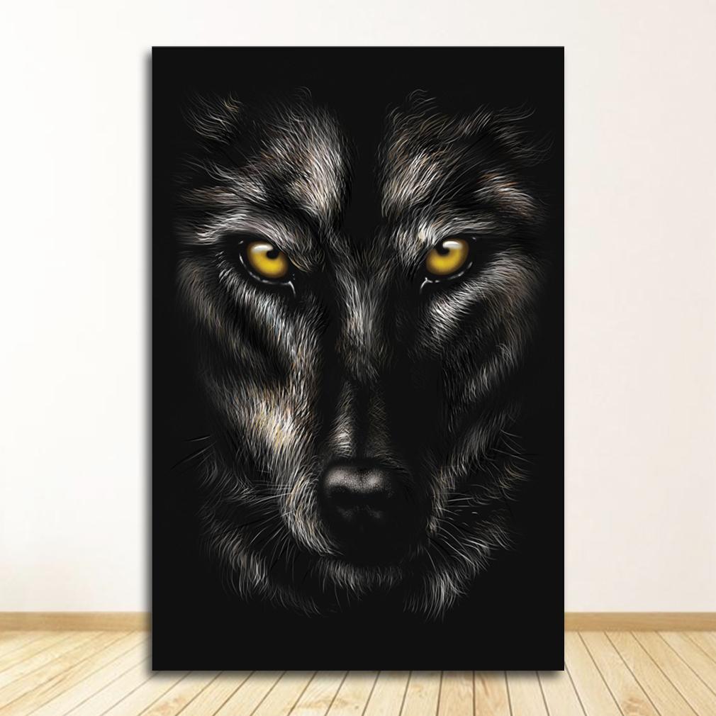 Bilder für Wohnzimmer Dekoration Home Decor Tier Leinwand Malerei Wand Kunst Löwe Elefant Pferd Poster und Drucke Wand