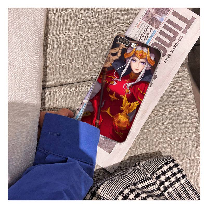 Fire Emblem Drei Häuser Telefon Fall für iPhone 11 12 13 mini pro XS MAX 8 7 6 6S Plus X 5S SE 2020 XR fall