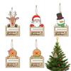 Weihnachts-Geldhalter-Schmuckstücke Bargeldhalter Weihnachts-Geldklammer Weihnachts-Geldhalter-Dekoration 5 Stück Weihnachtsbaum