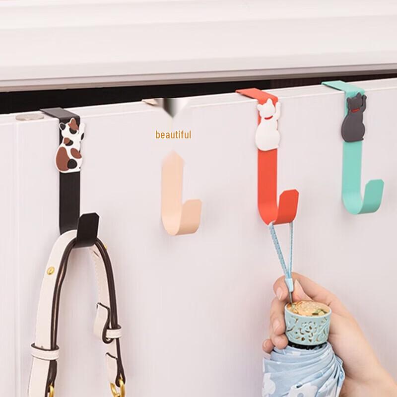 

No-Drill Over-the-Door Hooks (4-Pack)