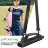 Mini Lättviktig Nylon Golfklubbbärväska Bär Driving Range Resväska Golf Träningsfodral Med Justerbara Axelremmar