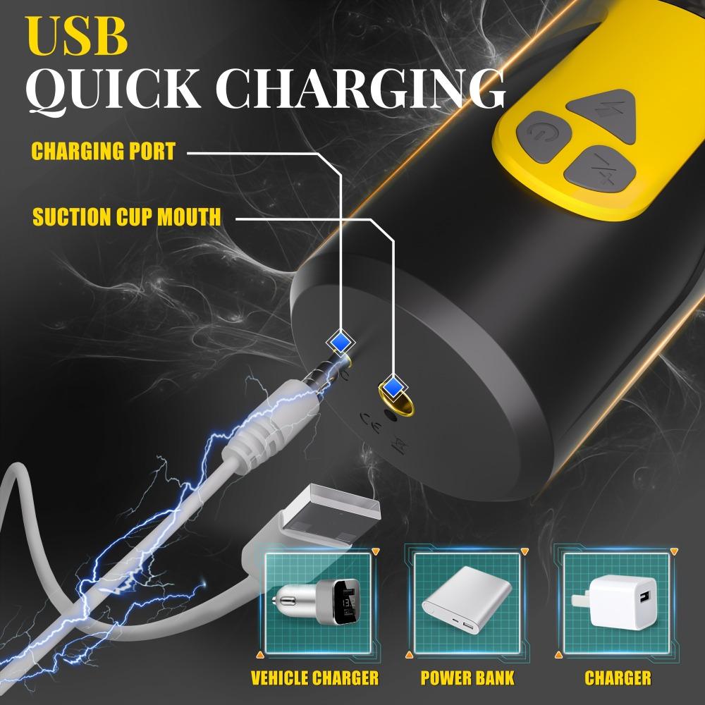 Automatic Masturbator Male Thrusting Rotating Masturbation Tools Penis Stimulation Massager Sex Machine Adults Sex Toys for Men