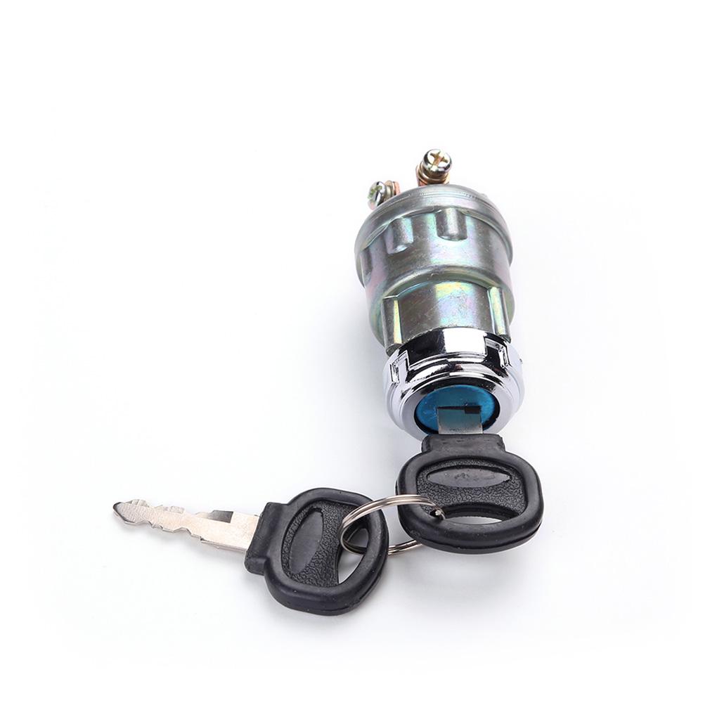 12V 4 Position Steel Engine Ignition Start Switch With 2 Keys for Car Motorcycle Tractor For klift Truck Scooter ATVs Universal