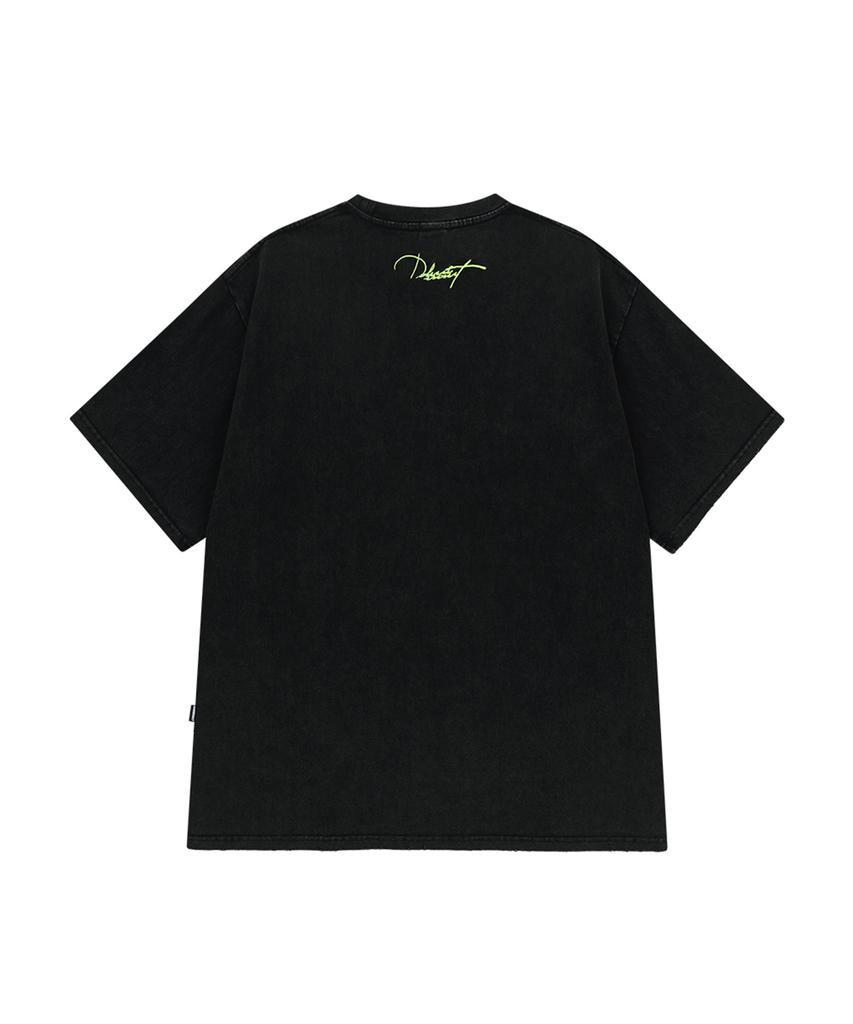 DOMINANT Vintage Washing T-Shirt (Neon)