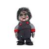 Halloween decoration walking doll, voice-activated luminous bar haunted house scene arrangement ghost doll