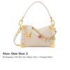 LOUIS VUITTON SIDE TRUNK Cow Leather Portable Crossbody Bag, Shoulder Bag Small Women's Beige M27438
