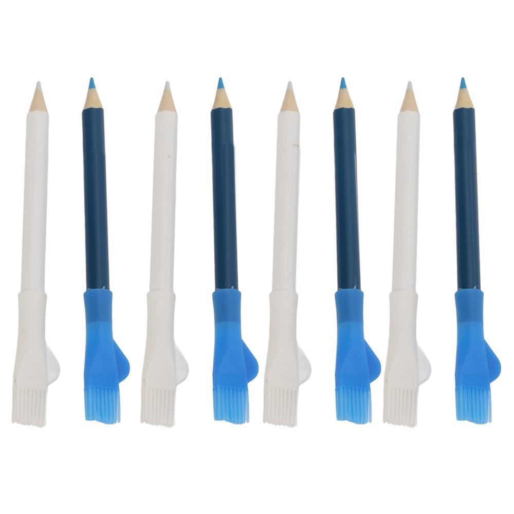 8pcs Wide Application Fabric Pencil Clear Lines Sewing Chalk Premium Tailors Chalk For Quilting