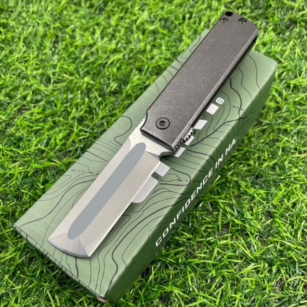 Tactical Keychain Folding Knife - Mini Stainless Steel EDC, Survival Multitool for Camping/Fishing