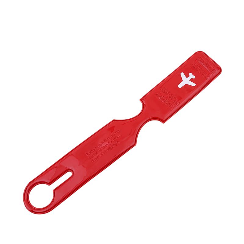 Creative Travel Luggage Tag Suitcase ID Address Label Baggage Boarding Tag Portable Label Holder Bag Accessories
