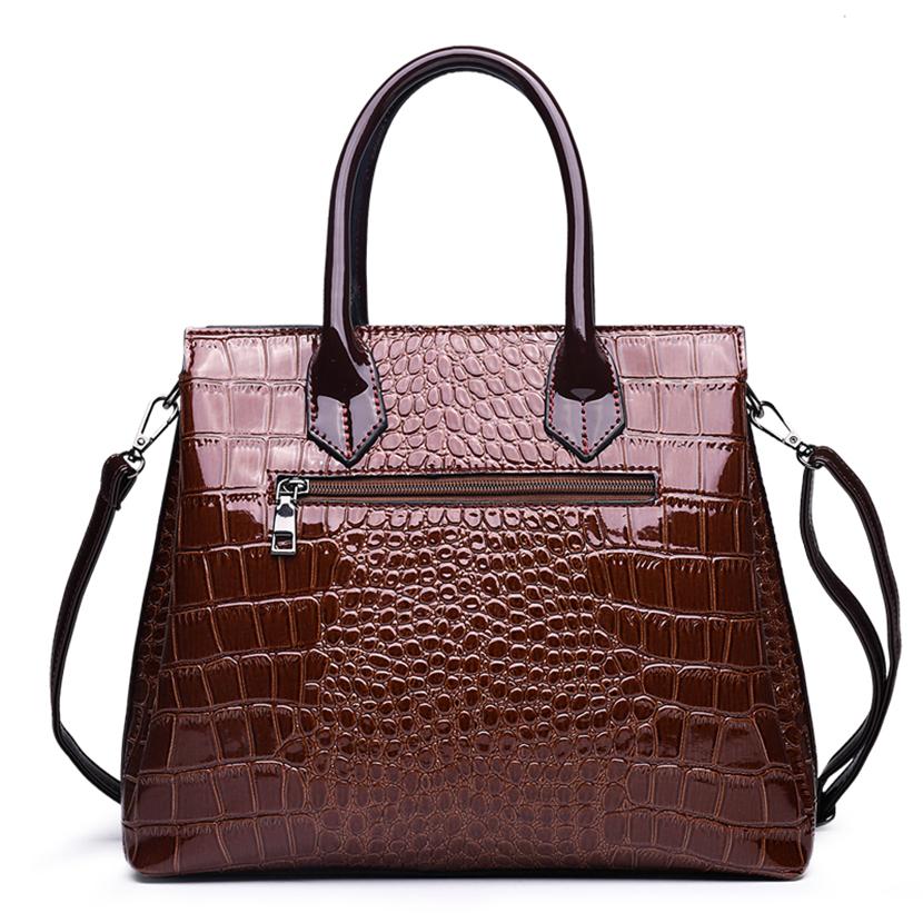Fashion Crocodile Pattern Women Handbags Luxury Women Bags