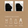 1 Coppia Reggiseno Sollevante a Forma di Cucchiaio Con Spalline Per Anti-Rilassamento, Raccoglitore Invisibile e Senza Cuciture, Patch Toracica in Silicone