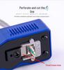 Professional Multifunctional Network Cable Pliers with 8P Crystal Head Crimping, Wire Stripper, and Cutter
