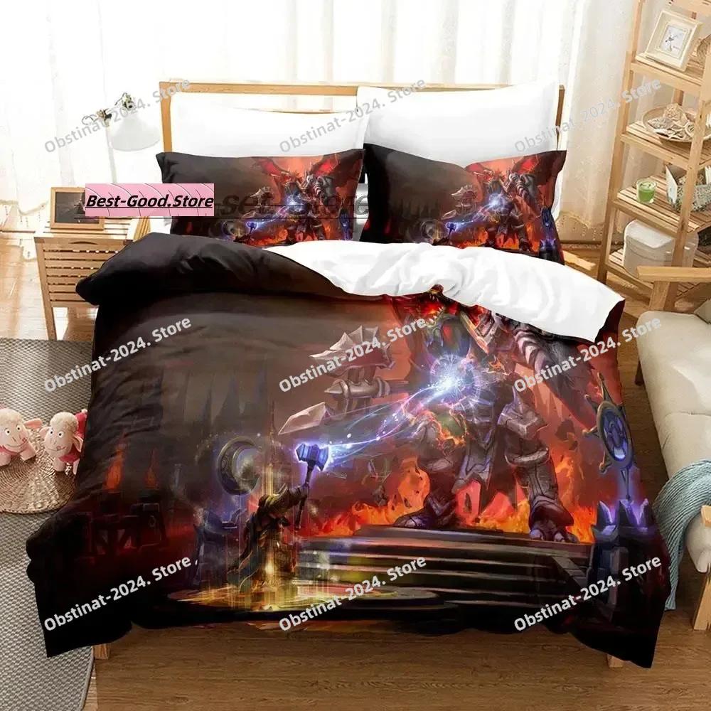 Game Heroes of the Storm Beding Set Single Twin Ful Quen King-Sized Dimensionsd Dimensions Bed Linen Set Aldult Kid Bedrom Duvetcover Sets Bed Shet