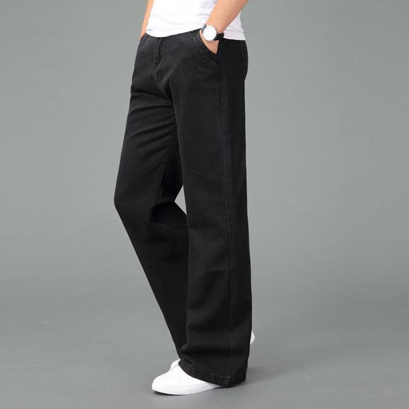 Pantalones de campana para hombre Jeans 70 Flares Pantalones vaqueros  Vintage Retro Pantalones de pierna ancha Slim Fit comprar a buen precio —  entrega gratuita, reseñas reales con fotos — Joom
