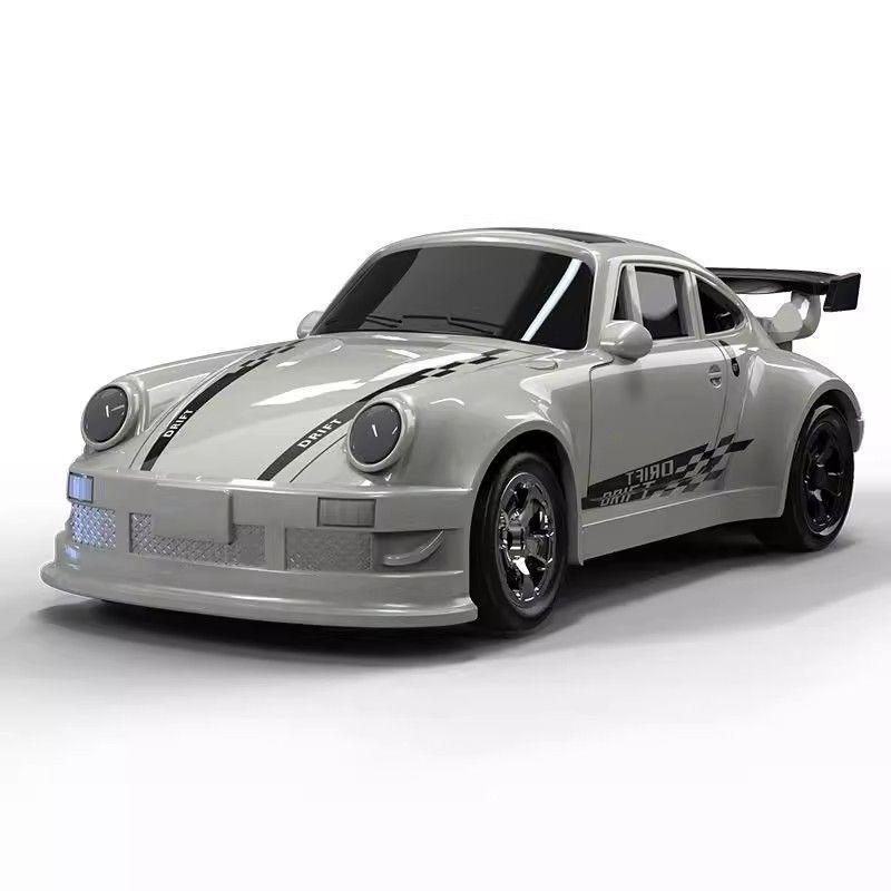 1:64 Mini RC High-Speed Drift Racing Car - Four-Wheel Drive Desktop Model, Perfect Birthday Gift for Kids.