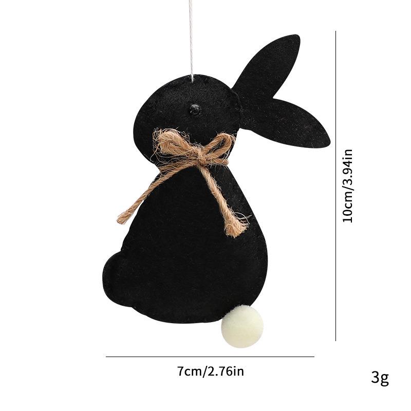 Easter Felt Bunny & Egg Hanging Ornaments