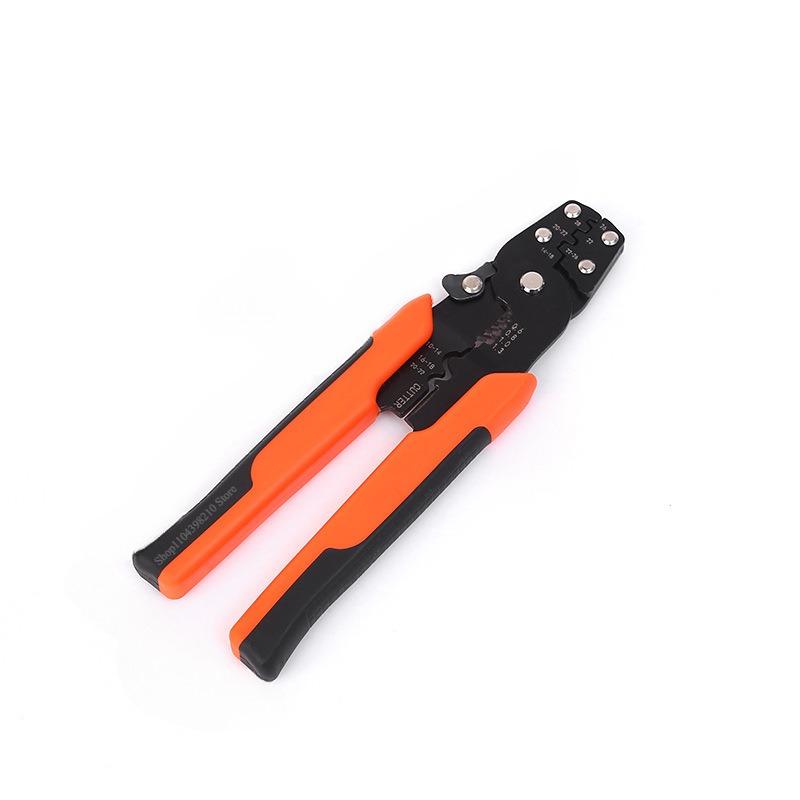 

Многофункциональные клещи для обжима, кусачки для зачистки проводов, обжимной инструмент 10-26AWG, клеммы, электрические зажимы, мини-инструменты