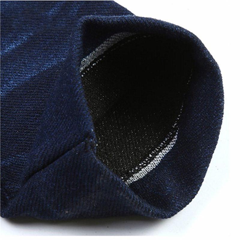 Blue Butterfly Faux Denim Quick-Dry Knit Leggings, Breathable & Hip-Lifting, Nine-Point Length