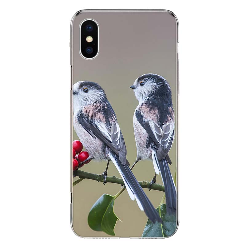 Magpie Bird Cover Phone Case For Apple iPhone 11 12 13 14 Pro 7 XR X XS Max 6 6S 8 Plus + Mini 5 SE Print Soft Cover Coque