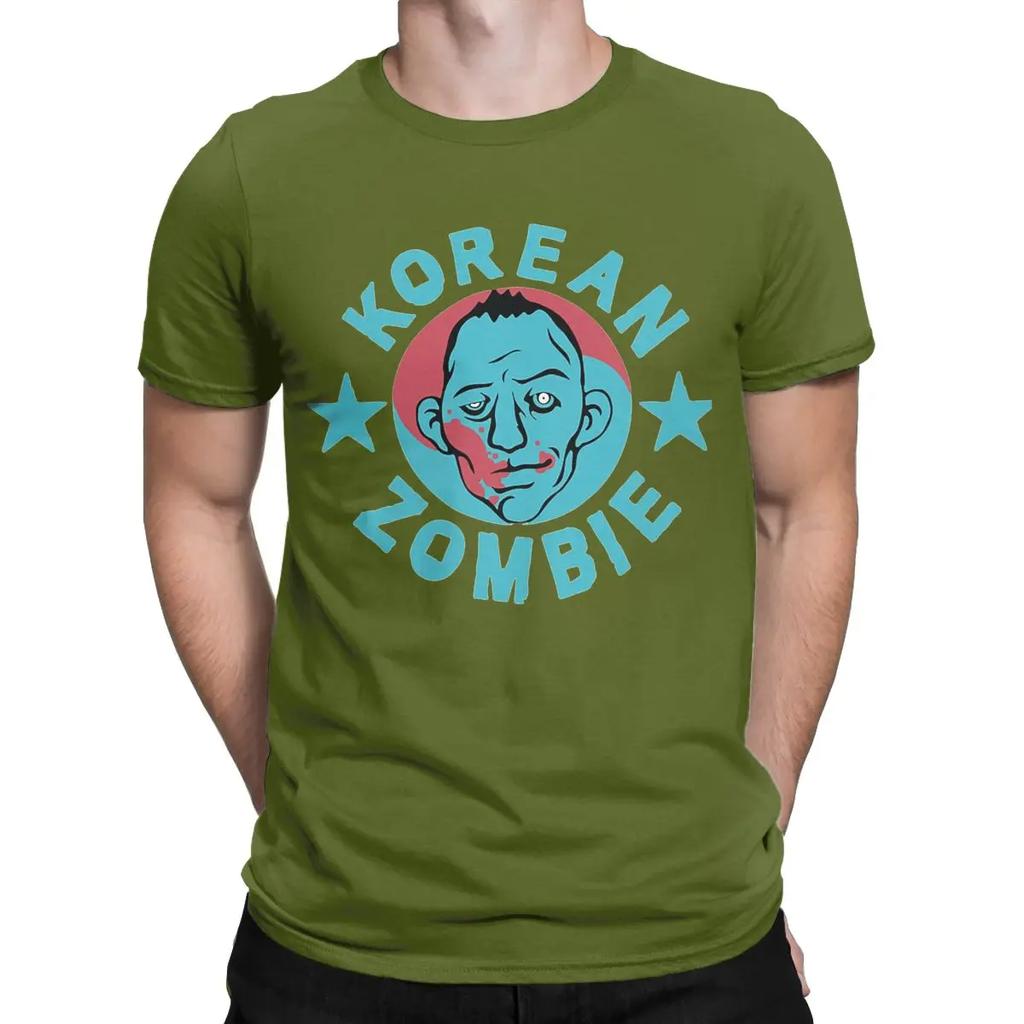 Men's Korean Zombie Chan Sung Jung T Shirt Pure Cotton Clothing Novelty Short Sleeve O Neck Tee Shirt Gift Idea T-Shirt