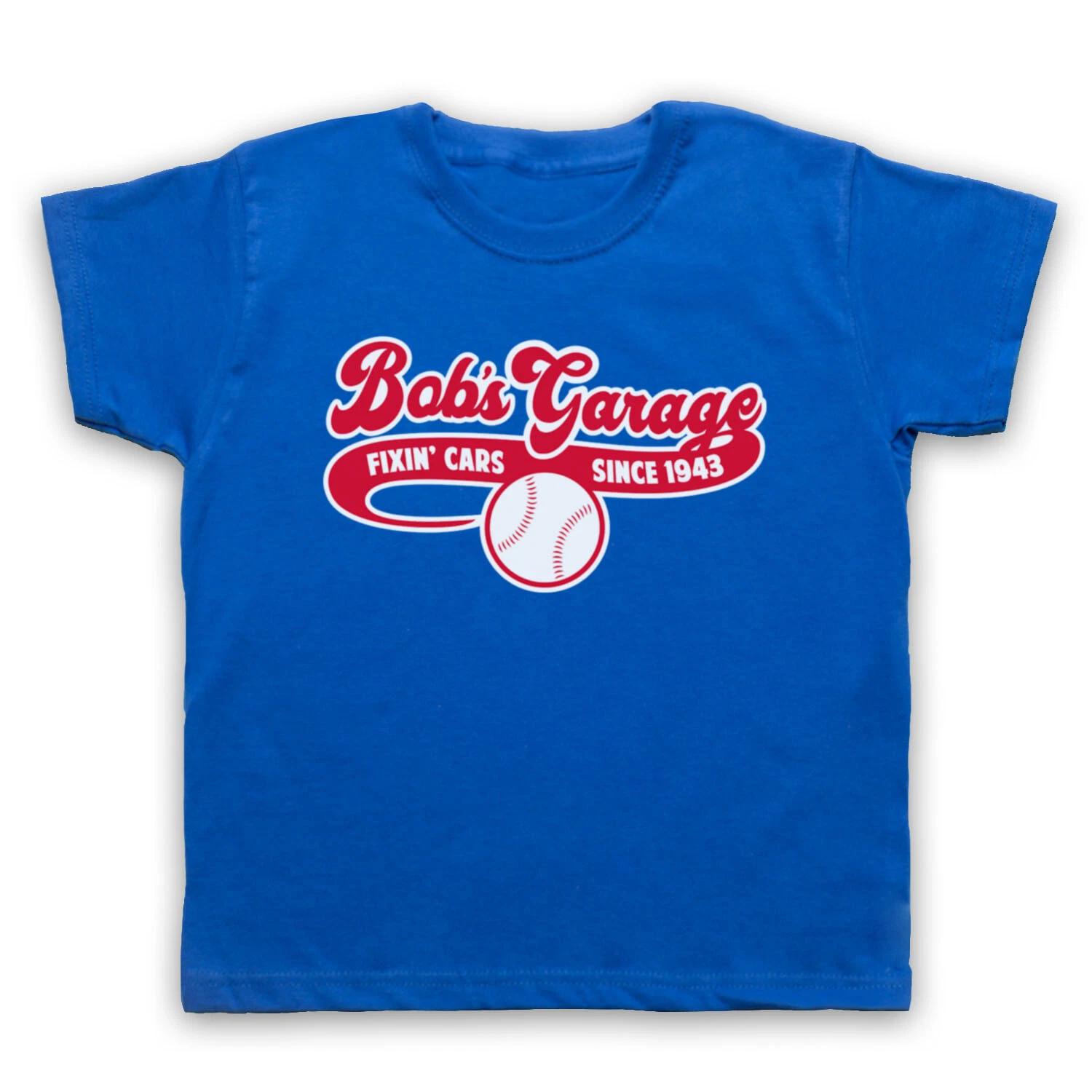 SCHITT S CREEK BOB S GARAGE BASEBALL LOGO JOHNNY ROSE KIDS CHILDS T-shirt 150