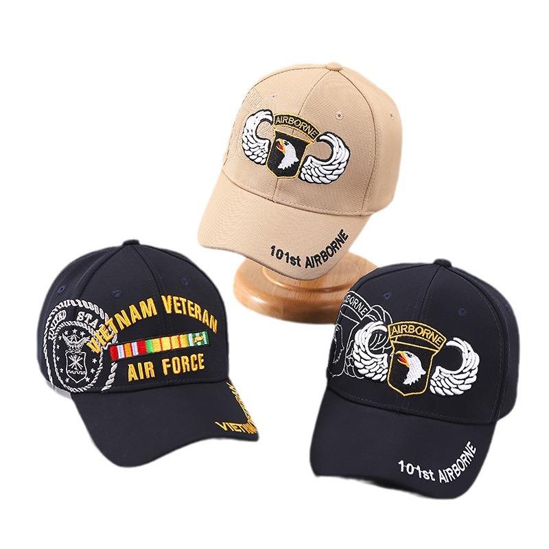 Personalized Embroidery Baseball Cap Three-dimensional Letter Eagle Curved Brim Breathable Cap Batch