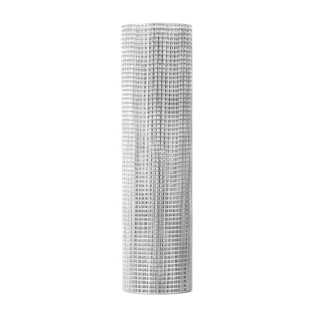 Hardware Cloth, 6.3 Mm 0.4 X 6 M 0.5 Mm Diameter Chicken Wire Fence, Hot-Dip Galvanized After Welding Metal Wire Mesh Roll, Garden Plant Welded
