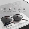 ZISIZ 32cm Flat-Bottom Iron Wok