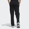 Adidas Originals FW22 Solid Color Button Straight Leg Wide Leg Casual Pants Women Bottoms Black HL9394