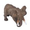 Elephant Figurine Model Vivid Details High Simulation Elephant Model Ornament for Home Decoration