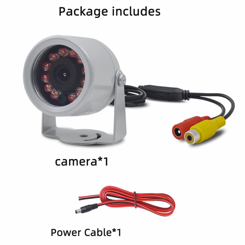 

Водонепроницаемая 24 В инфракрасная камера заднего вида для автомобиля, грузовика, прицепа, автобуса, фургона, автофургона, монитора для парковки