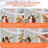 HVAC Valve Core Removal Tool,Valve Core Remover Taller Tool,1/4"& 5/16" Dual Valve Mega Flow Vacuum-Rated Valve Core Removal Tool,20 Microns