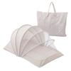 Nishikawa [nishikawa] Miffy Compact Bed 90x60x47cm Washable Mattress Baby Nap Foldable Portable Comes with Exclusive Bag Bellows Type Db4641 Beige Wf5