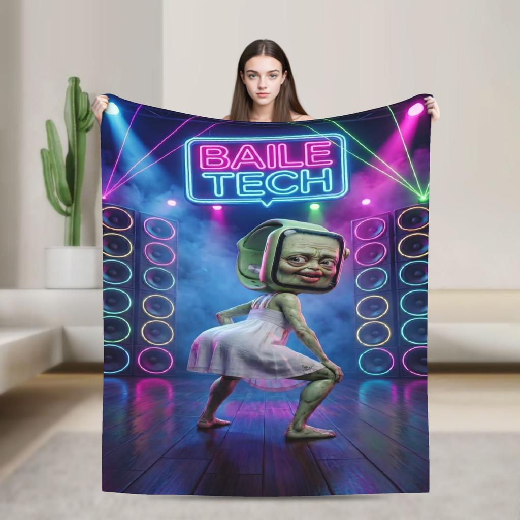 Brainrot Tung Tung Sahur Bombardiro Crocodilo Merch Blanket Soft Fleece Throw Blankets Comfortable Bedspreads