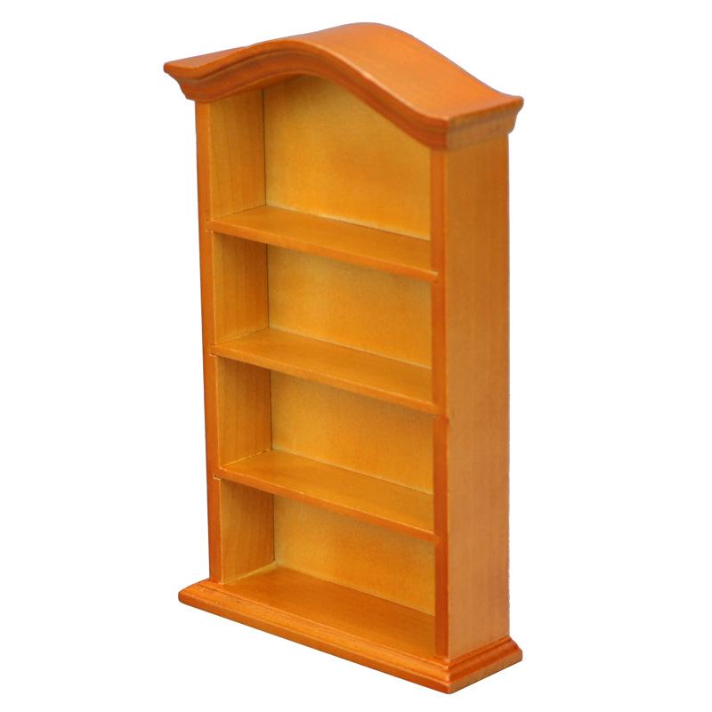 1:12 Dollhouse Miniature Arched Cabinet Vintage Bookcase Furniture Model