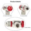 Accessories Bike Pump Bicycle Accessories Fast Inflator CO2 Cylinder Pump Gas Nozzle Head Adapter