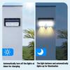 Solar Powered Human Body Motion Sensor Wall Light, Waterproof Outdoor Garden Light, Yard Street Wall Mount Lighting Security Lamp