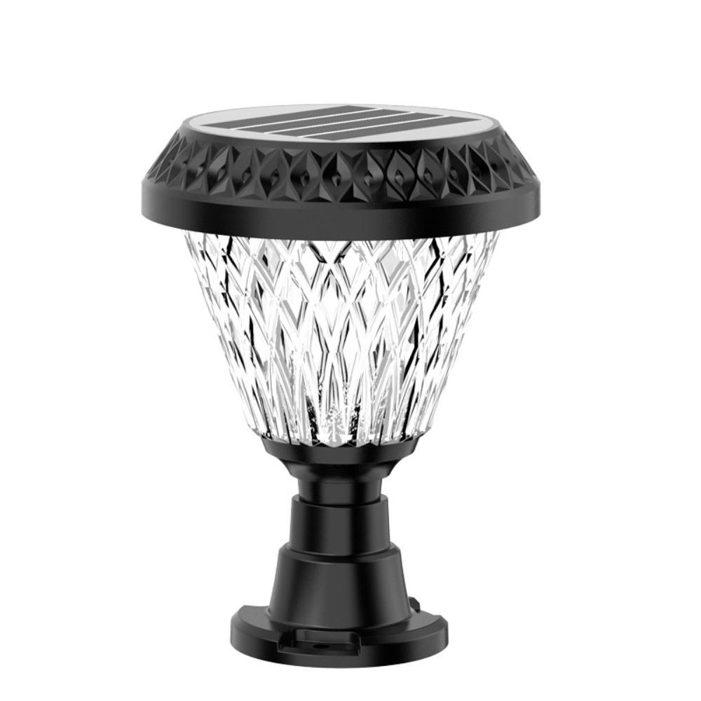 Водонепроницаемые солнечные садовые фонари Четыре режима освещения Солнечный фонарь-столбик Двор Газон Сад