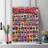 Super Sentai Character Collection Pattern  3pcs 100% Round Full Drill 5D DIY Diamond Painting Embroidery Cross Stitch Rhinestone Décor