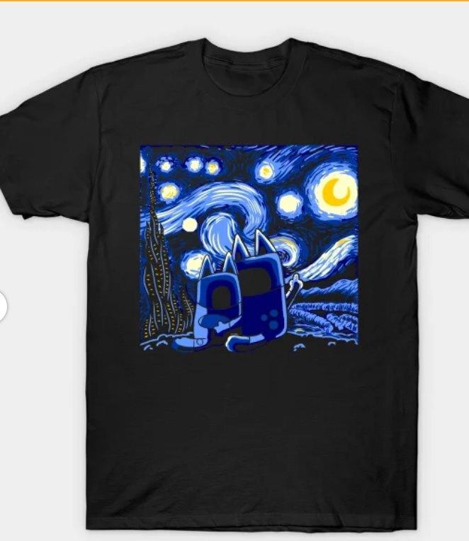 26 Bluey Bluey Night T-Shirt Unisex T-Shirt XXXL