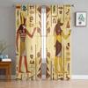 Woman Mural Window Curtains for Living Room Kitchen Door Curtain Sheer Curtains for Bedroom