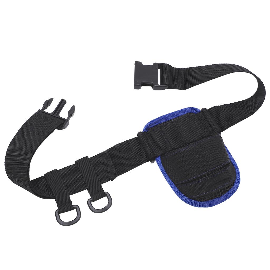 Boot Meeresangelrute Hüftgurt Matte Bauch Rutenständer Halter Pad Tragbarer Verstellbarer Hüftgurt