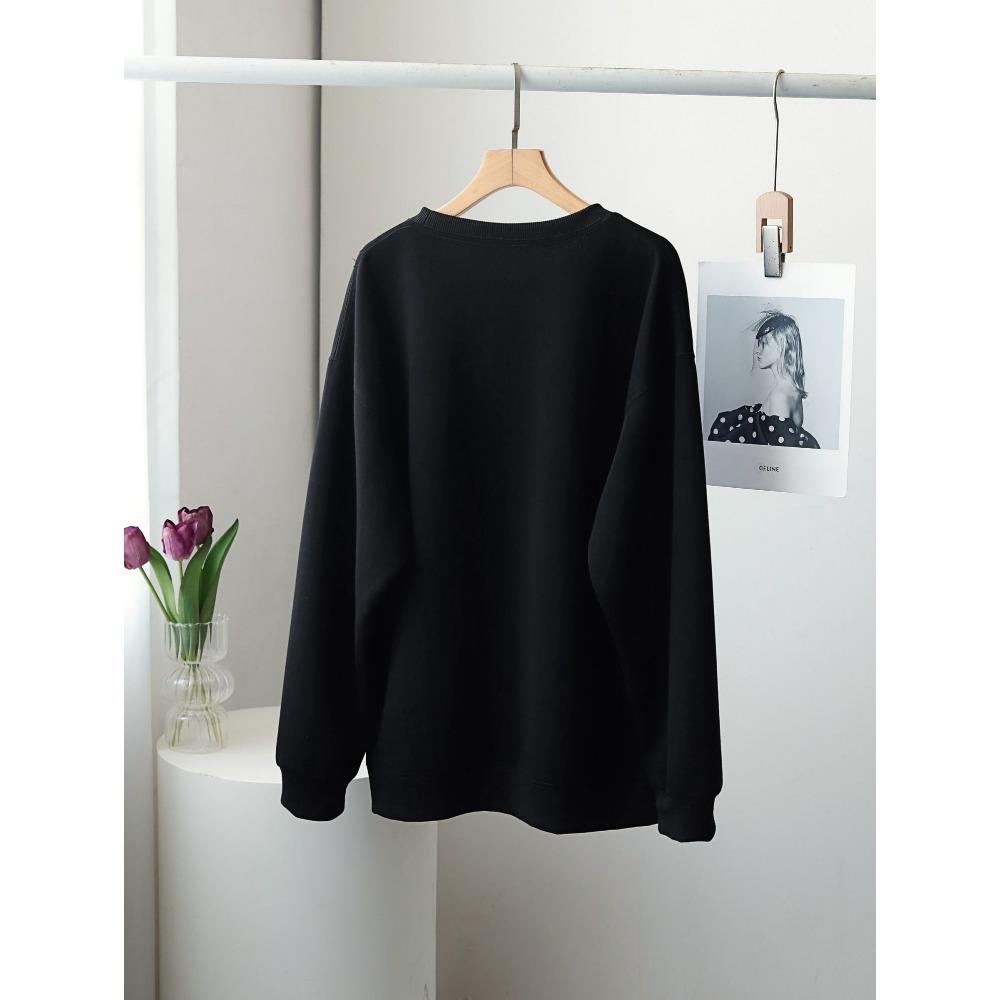 DIMANAF 2024 новые весенние женские толстовки и свитшоты больших размеров с длинными — фото 5