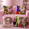 Art R-Roy Lichtenstein Womens Tears Cushion Cover Comfortable Reversible Pillow Cover Ideal for Car Sofa Bedroom & Beyond