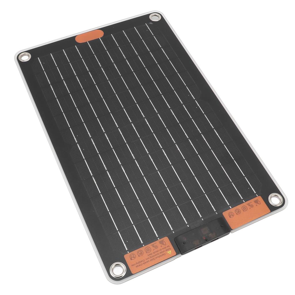 15W 5V 2.5A Solar Panel Battery Charger Monocrystalline Silicon Rain Proof Ultra Thin Portable Solar