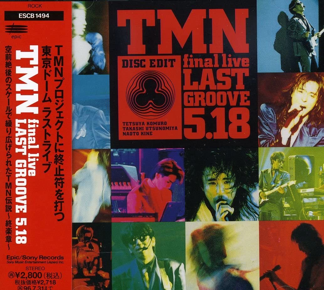 

CD TM NETWORK - TMN final live LAST GROOVE 5.18 ESCB1494 Япония Японская поп/рок Б/У