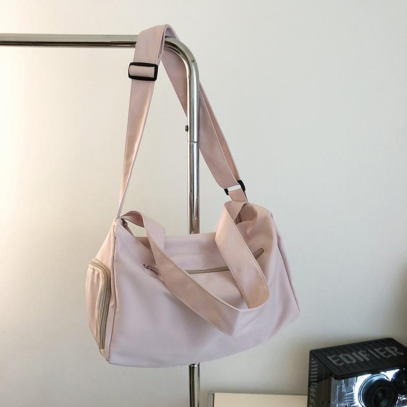 Gym Bag Nylon New Dry and Wet Separation Large Capacity Lightweight Casual Sports Crossbody Bag