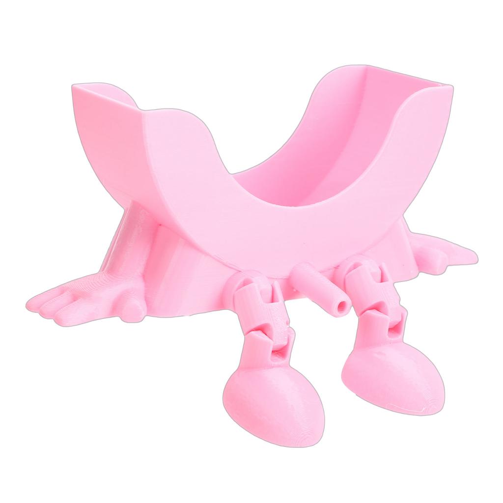 Cute ing Sponge Holder with Drainage Funny Peeing Scrub Sponge Holder for Kitchen Sink Countertop Pink